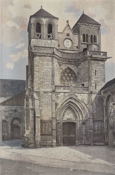 Souvigny, Chiesa, Facciata ovest da French Photographer