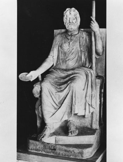 Statua di Plutarco da French Photographer