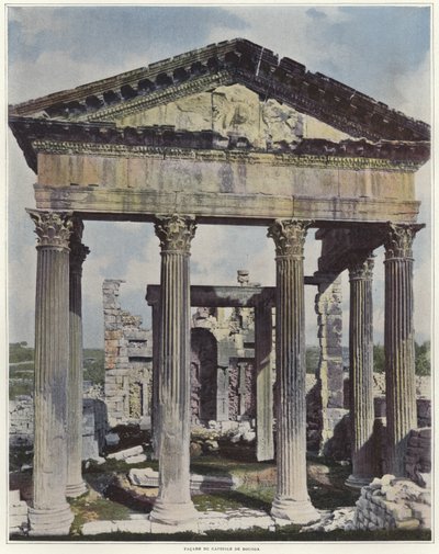 Il Campidoglio a Dougga da French Photographer