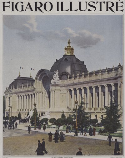 Il Petit Palais dagli Champs-Elysees, Esposizione Universale 1900, Parigi da French Photographer