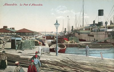 Il porto, Alessandria da French Photographer