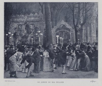 Il giardino del Bal Bullier, Parigi da French Photographer
