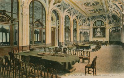 La nuova sala giochi in un casinò di Monte Carlo da French Photographer