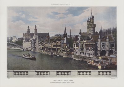 La riva destra della Senna durante l