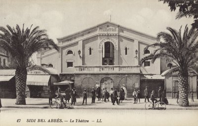 Il teatro, Sidi Bel Abbes, Algeria da French Photographer