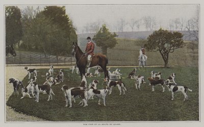 Tom Firr e i cani della Quorn Hunt, Leicestershire da French Photographer