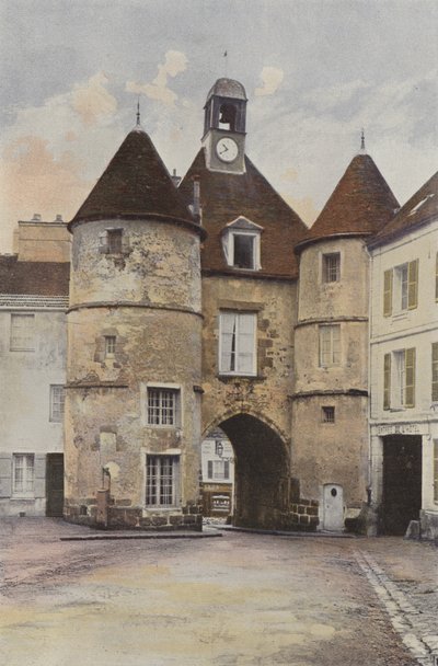 Tournan, antico castello (attuale municipio) da French Photographer