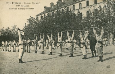 Truppe in addestramento a Orleans da French Photographer