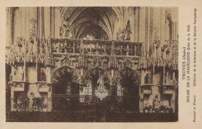 Troyes, Aube, Chiesa della Maddalena da French Photographer