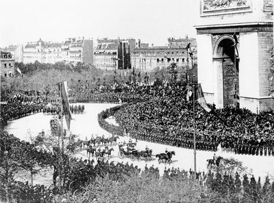 Visita dello Zar Nicola II a Parigi, 1896 da French Photographer