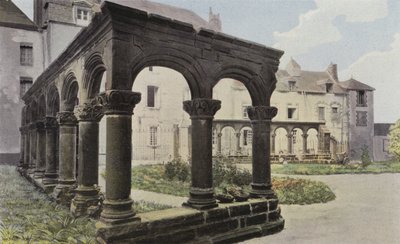 Vannes, Resti del vecchio Chiostro da French Photographer