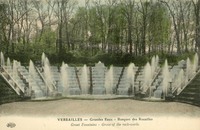 Versailles, Grand Eaux, Boschetto di Rocailles da French Photographer