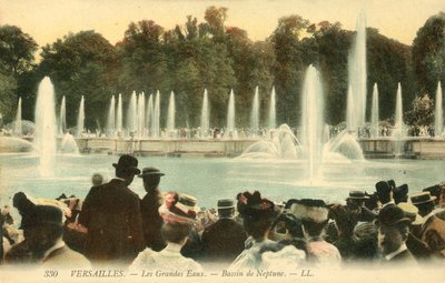 Versailles, Les Grand Eaux, Bacino di Nettuno da French Photographer