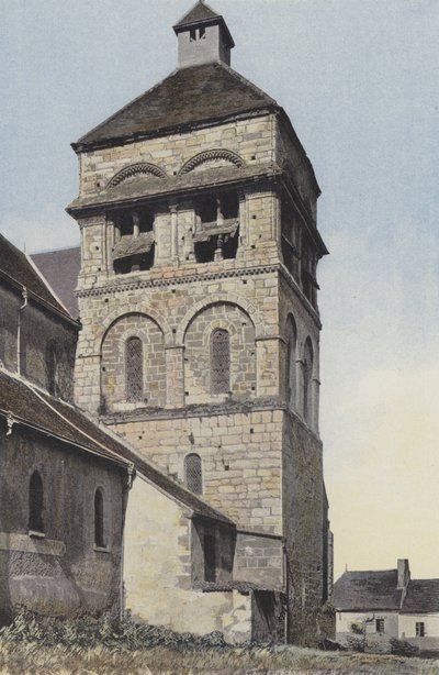Vertus, Chiesa, Campanile N O da French Photographer