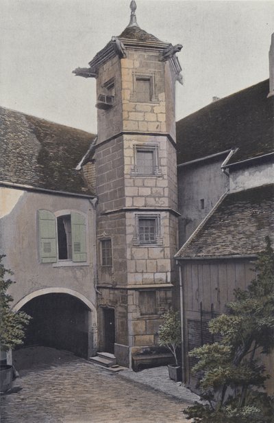 Vesoul, Torretta della rue des Boucheries da French Photographer