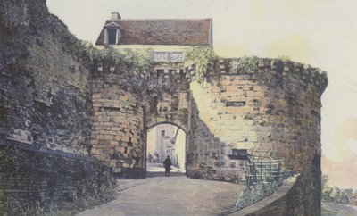Vezelay, Porta Nuova, Lato esterno alla città da French Photographer
