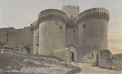 Villeneuve-lès-Avignon, castello (Fort Saint-André), vista d