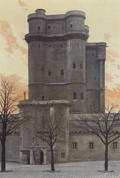 Vincennes, mastio del castello da French Photographer
