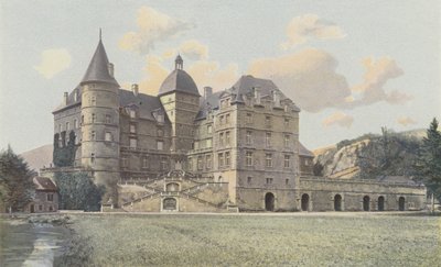 Vizille, Castello di Lesdiguières, vista sul parco da French Photographer