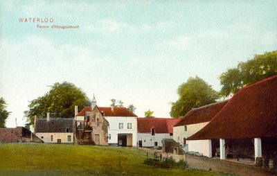 Waterloo, Fattoria di Hougoumont da French Photographer