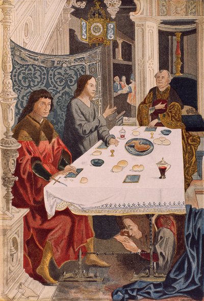 Tessuto del XVI secolo da French School