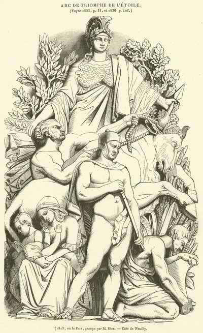 1815, o la Pace (incisione) da French School