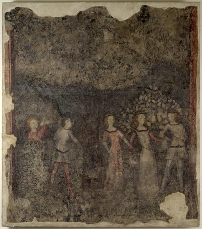 Una Carola, c.1380-90 da French School