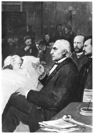 Una lezione clinica con il dottor Jean Martin Charcot alla Salpêtrière da French School