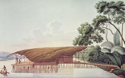 Una casa abitativa sull