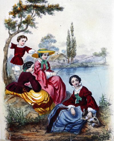 Una festa di pesca da French School