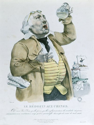 Un medico che esamina l