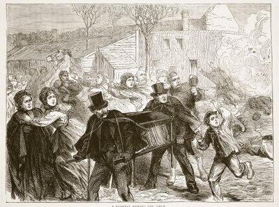 Un funerale durante l