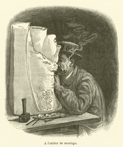 Nel laboratorio di incisione da French School