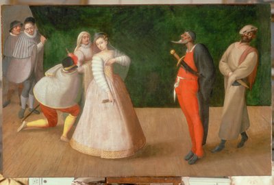 Una rappresentazione della Commedia dell
