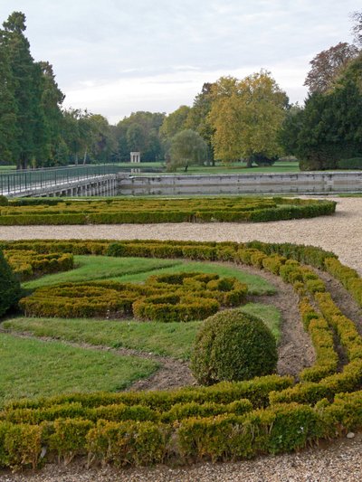 Veduta del Castello: i giardini da French School