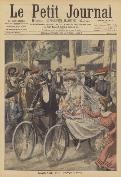 Un matrimonio in bicicletta a Nizza da French School