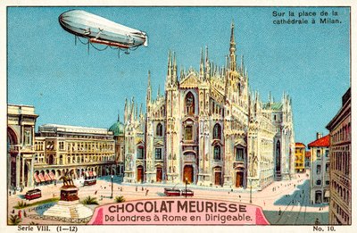 Sopra Piazza del Duomo, Milano da French School