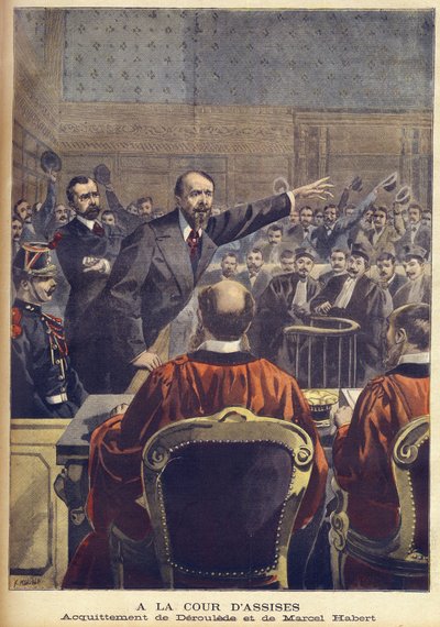 Assoluzione di Paul Déroulède e Marcel Habert alla Corte d