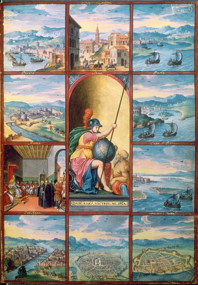Luoghi in Italia, da Voyage dans les Pouilles di Nagius da French School