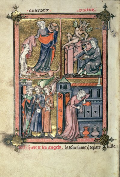 Misericordia e Avarizia, Lot e gli Angeli; la Vedova e il suo olio, da 