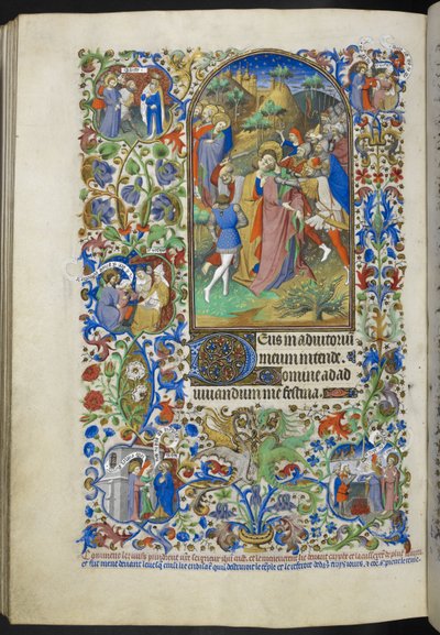 Tradimento di Cristo, da Libro delle Ore (The Bedford Hours) c.1410-30 da French School