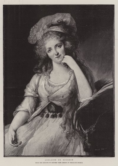 Adelaide de Bourbon da French School