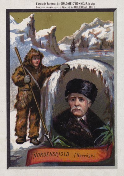 Adolf Erik Nordenskiold, esploratore artico finlandese-svedese da French School