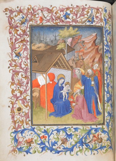 Adorazione dei Magi, dal Libro d