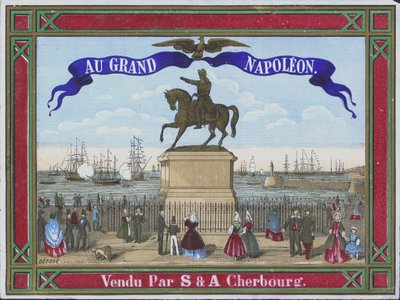 Pubblicità per Au Grand Napoleon da French School