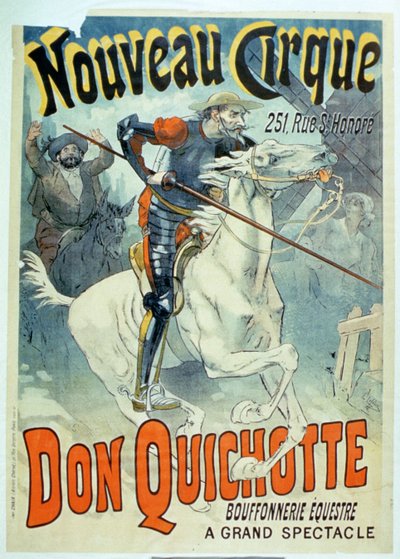 Pubblicità per Don Chisciotte, Nuovo Circo, Buffoneria a cavallo da French School