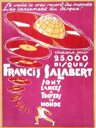 Pubblicità per Francis Salabert Disques da French School