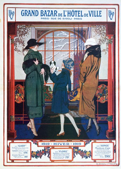 Pubblicità per Grand Bazar de l