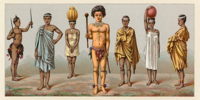 Costume africano da French School