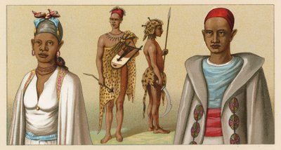 Costume africano da French School